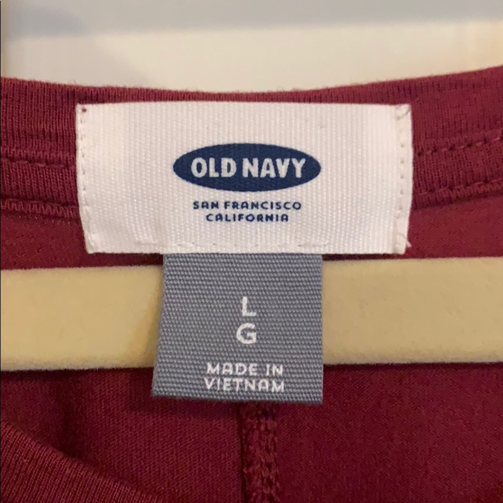 Long Maroon Tank - Picture 2 of 3